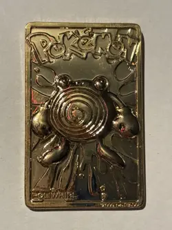 Pokemon Poliwhirl 23k Gold Plated Trading Card With Authenticity Card - Image 2