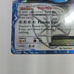Pokemon TCG Lugia EX Team Plasma Promo BW83 Basic 180 HP Holo 2013 Card - Image 5