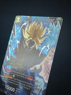 Dragon Ball Super Trunks, Hope at Hand Championship Promo Card P-064 LP - Image 2