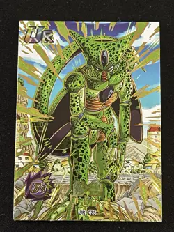 2024 Dragon Ball Super Heroes Cell 1st Form UR Holo Foil Gold Pressed Card - Image 1