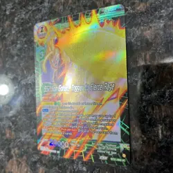 SS2 Son Gohan Trigger to Fierce Rage BT21 Foil Dragon Ball Super Card Game | NM - Image 2