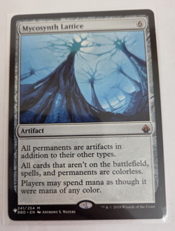 MTG, Mycosynth Lattice-The List Reprints Regular NM - Image 1
