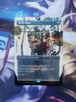 MTG Secret Lair - Yoji Shinkawa - Skullclamp - English - FOIL NM - Image 1