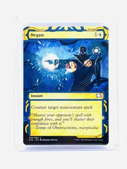 Magic The Gathering,Negate, Strixhaven: Mystical Archives Regular, MT/NM - Image 1