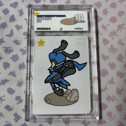 Lucario ACE 10 Pokemon Center Japan Card Takara Taruka Set - Image 4
