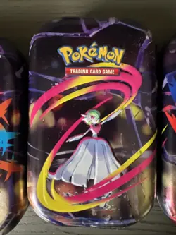 Mega Evolution Tin Art Set - Sticker and Art Card Inside Each (No Packs) - Image 4