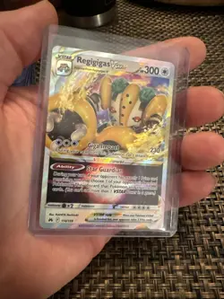 Regigigas VSTAR 114/159 Ultra Rare Holo Crown Zenith Pokemon TCG 2023 Pack Fresh - Image 1