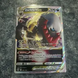Pokemon Darkrai VSTAR Holo Ultra Rare TCG Card Astral Radiance 099/189 - Image 1