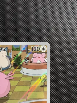 Pokemon Chansey TCG Twilight Masquerade Illustration Rare Holo Card 187/167 - Image 3