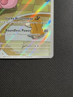 Pokemon Chansey TCG Twilight Masquerade Illustration Rare Holo Card 187/167 - Image 4