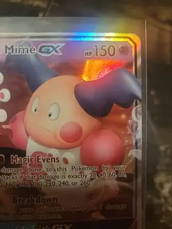 Mr. Mime GX ULTRA RARE 56/168 Pokemon SM Celestial Storm NM HOLO - Image 4