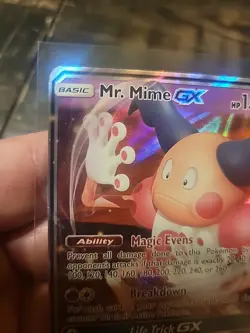 Mr. Mime GX ULTRA RARE 56/168 Pokemon SM Celestial Storm NM HOLO - Image 5