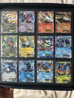 Pokemon Vintage Card Binder Collection 200 All Mega EX MINT GEM MINT Holo Cards! - Image 2