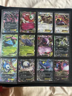 Pokemon Vintage Card Binder Collection 200 All Mega EX MINT GEM MINT Holo Cards! - Image 3