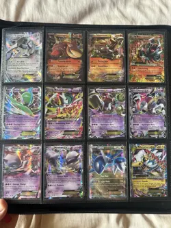 Pokemon Vintage Card Binder Collection 200 All Mega EX MINT GEM MINT Holo Cards! - Image 5