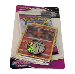Pokemon Sword & Shield Fusion Strike Single Pack with Coin NEW Sealed - Image 2