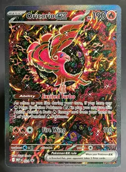 2025 Pokemon Mega Evolution Black Star Promos Oricorio ex #024 - Image 1