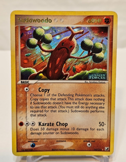 Sudowoodo 15/115 Reverse Holo Rare Ex Unseen Forces Pokemon 1252 - Image 1