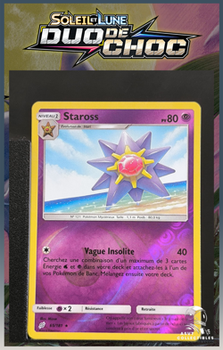 Carte Pokemon Staross 65/181 Rare Reverse SL9 Duo De Choc FR - Image 1