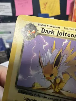 Pokemon TCG Dark Jolteon Team Rocket 1st Edition (38/82) - Image 4