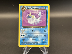 Dark Vaporeon - 45/82 Team Rocket - Pokemon TCG - 2000 - Image 1