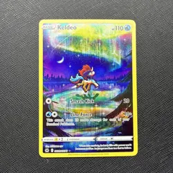 Keldeo Pokemon Sword & Shield Crown Zenith GG07/GG70 Galarian Gallery - Image 1