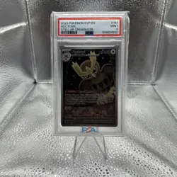 Noctowl SVP 141 Stellar Crown ETB Black Star Promo Full Art Pokemon TCG PSA 9 - Image 1