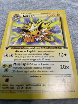 Pokemon TCG Jolteon 20/64 Jungle Unlimited Italian LP/MP - Image 3