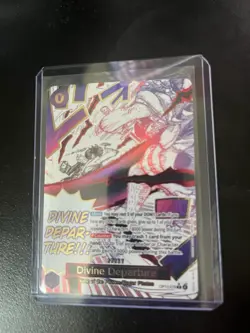 One Piece TCG Divine Departure Alt Art OP13-076 Carrying On His Will English - Image 1