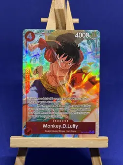 OP12-015 Monkey.D.Luffy : Super Rare Alternative Art English One Piece TCG Card - Image 1
