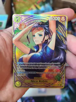 One Piece TCG Nico Robin EB03-055 SP Heroines Edition Alternate Art NM English - Image 1