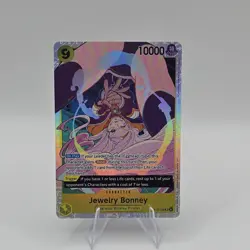 Namco One Piece Jewelry Bonney OP13-108 Foil Rush Super Rare 10000 Power - Image 1