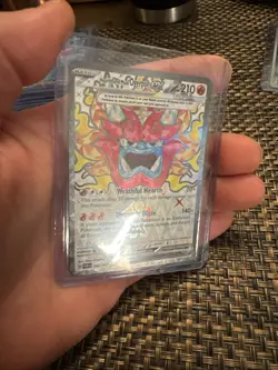 Hearthflame Mask Ogerpon EX 192/167 Twilight Masquerade Full Art Pokemon Card - Image 1