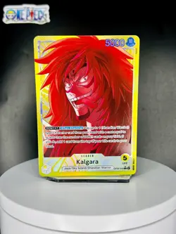One Piece Card Game 🏴‍☠OP08-098 Kalgara "Leader" NM Alt Art Foil ENGLISH - Image 1