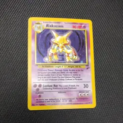 Alakazam 1/130 Holo Base Set 2 Lightly Played Vintage Pokemon Card 1999 - Image 1