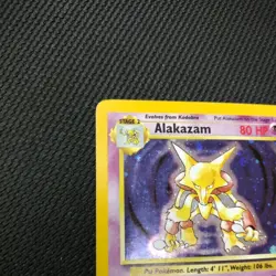 Alakazam 1/130 Holo Base Set 2 Lightly Played Vintage Pokemon Card 1999 - Image 3