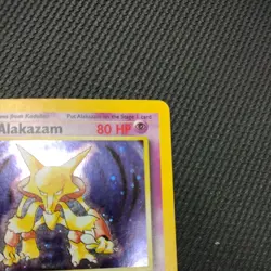 Alakazam 1/130 Holo Base Set 2 Lightly Played Vintage Pokemon Card 1999 - Image 4