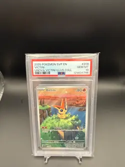 Victini 208 Sv: Scarlet & Violet Promo Cards Holo PSA 10 - Image 1