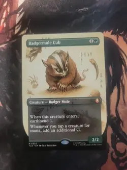 Badgermole Cub (Borderless) Avatar: The Last Airbender Regular - Image 1