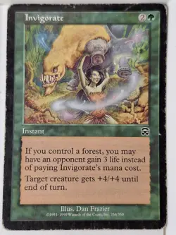 Invigorate - (MP) Mercadian Masques - Magic the Gathering MTG - Image 1