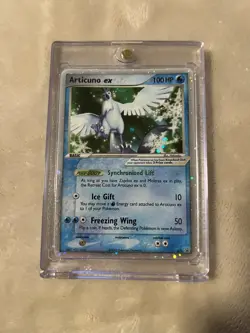 Pokemon Articuno ex Holo Rare Card 032 100 HP Nintendo 2005 - Image 1