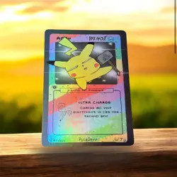 Achu (Pikachu) 6/7 - Breakout 1st Edition Pokederp First Print Fan Art Pokemon - Image 1
