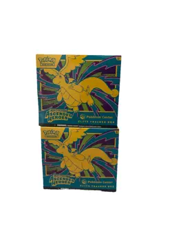 ✅ ASCENDED HEROES POKEMON CENTER EXCLUSIVE ETB POKEMON TCG SEALED NEW LOT OF 2 - Image 1