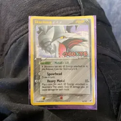 Skarmory Reverse Foil Pokemon EX Deoxys #26 2005 - Image 1