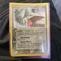 Skarmory Reverse Foil Pokemon EX Deoxys #26 2005 - Image 2