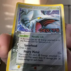 Skarmory Reverse Foil Pokemon EX Deoxys #26 2005 - Image 5