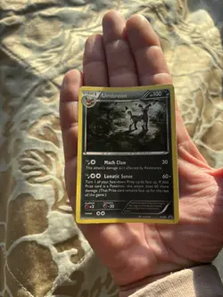 Pokemon TCG Umbreon XY96 Holo Promo Card 2016 Black Star - Image 2