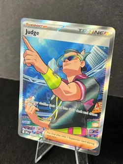 Pokemon TCG Judge 222/182 Destined Rivals Trainer Card - Image 4