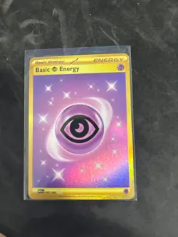 2023 Pokemon Scarlet & Violet Secret Rare Basic Psychic Energy #207/165 - Image 1