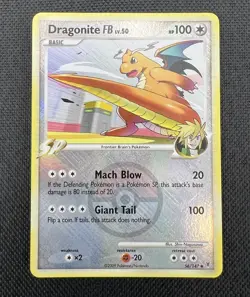 Pokemon Supreme Victors - Dragonite Crosshatch Holo League Promo # 56/147 -LP - Image 1
